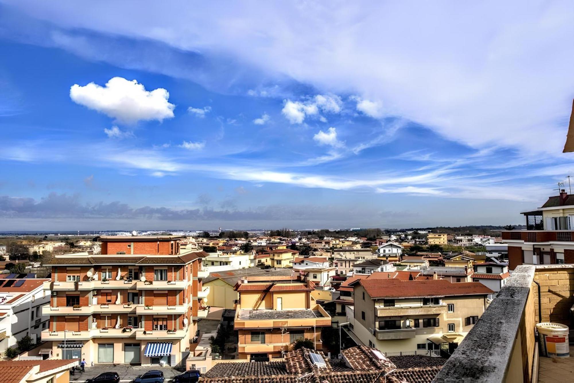 Vuel Sea View House -10 Minutes From The Airport Fiumicino Apartment ภายนอก รูปภาพ